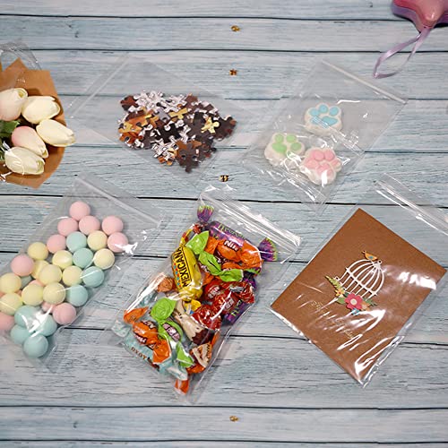 500 Count 5" x 7" Small Zip Bags