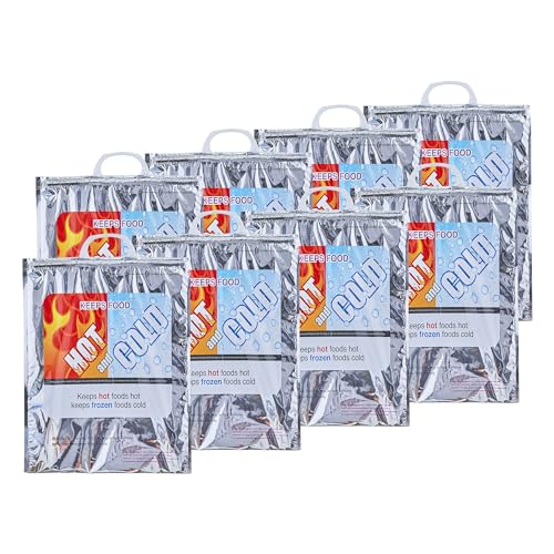 Hot and Cold Insulated Bags for Food Delivery