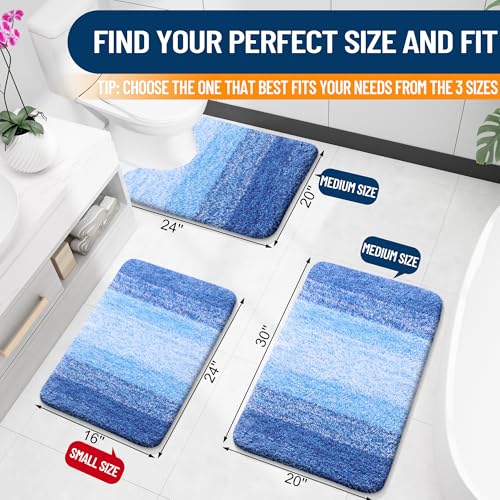 Bathroom Rugs Mat 30x20