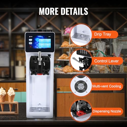 Commercial Ice Cream Machine 10.6 QT