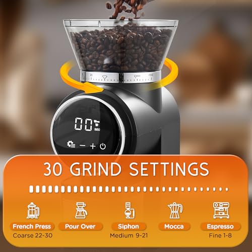 Conical Burr Coffee Grinder Electric
