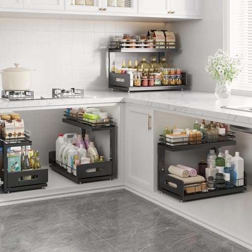 Under Sink Organizer Upgrade To Professional Rails