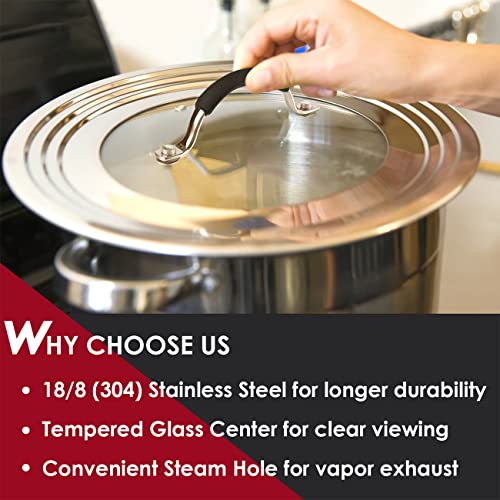 Stainless Steel Universal Lid for Pots