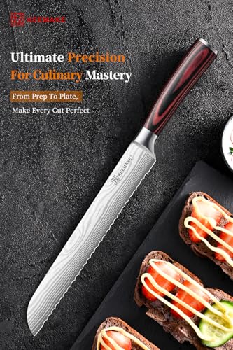 8 Inch Bread Knife for Homemade Bread