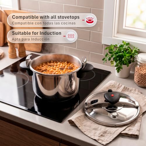 Star 4.2 Quart Stainless Steel Pressure Cooker