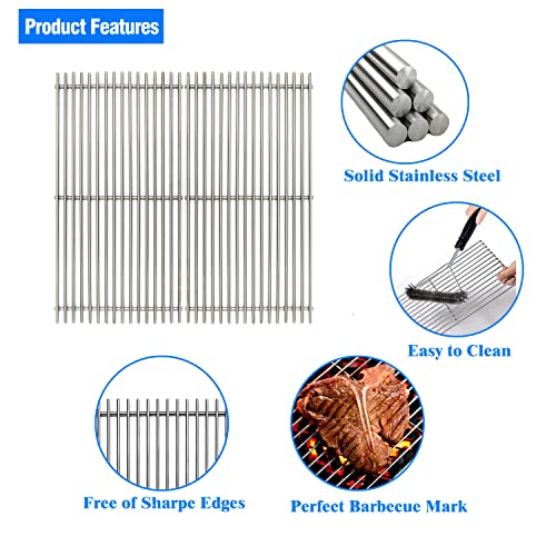 17.5" Stainless Steel 7639 Cooking Grates for Weber Spirit 300 Series
