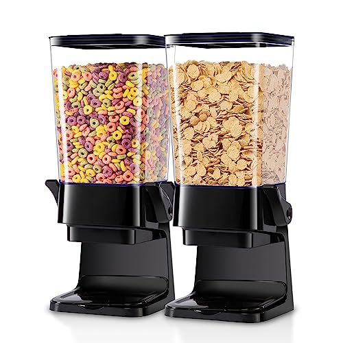 Cereal Dispenser Countertop with lids (2 Count)