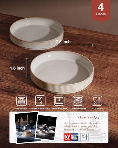 Star 7.5" Pasta Bowls Set of 4 (4 Count)