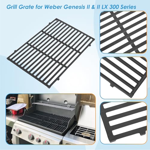 66095 18.75" Grill Grates for Weber GS4 Genesis II 300 and Genesis II LX 300 Series