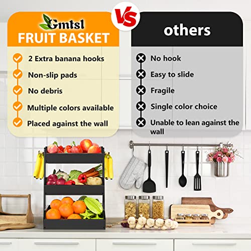 Bamboo Fruit Basket for Kitchen