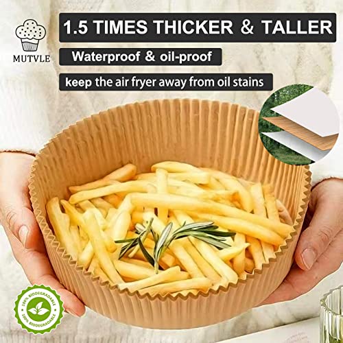 10 Inch Air Fryer Disposable Paper Liner Round