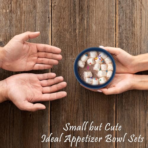 wheat straw small bowls 10oz set of 8