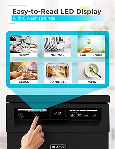 18 Inch Portable Dishwasher (8 Count)