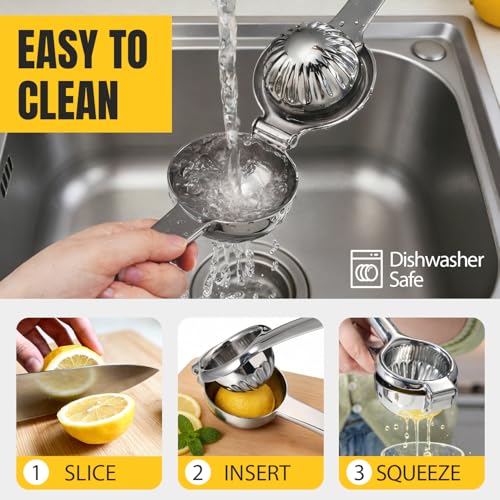 Heavy Duty Stainless Steel Lemon Squeezer