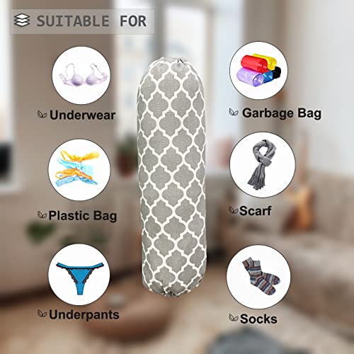 Wall Mount Plastic Bag Organizer