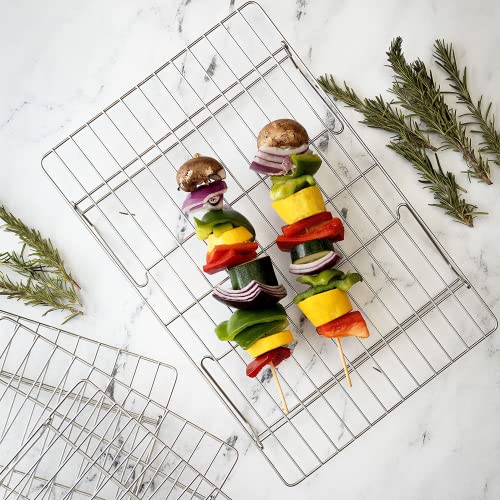 4 Tier Stackable Cooling Rack Space Saving Baking Set
