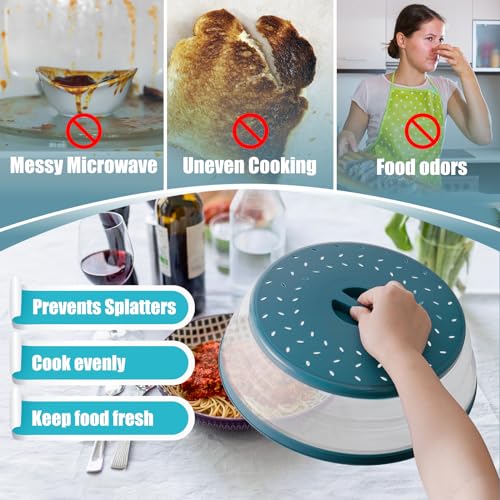 Large Microwave Splatter Cover & Silicone Mat (2 Count)