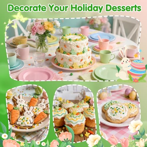 Edible Yellow Green Sprinkles for Cake Decorating (4.5 Ounce)