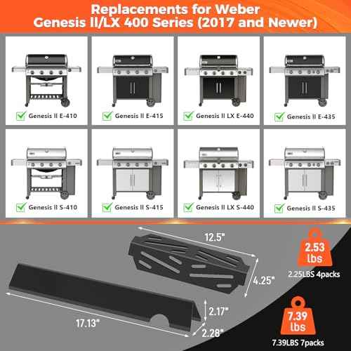 Grill Parts for Weber Genesis II E