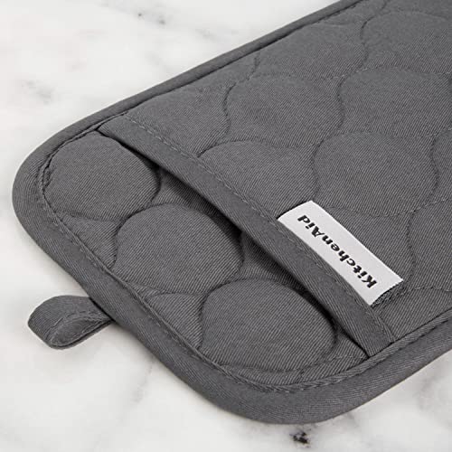 Quilted Cotton Terry Cloth Oven Mitt