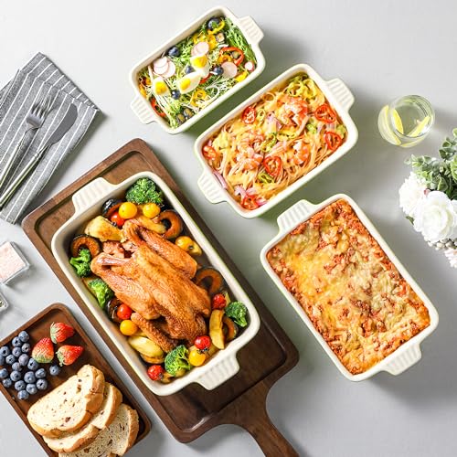 Ceramic Baking Dishes Set of 4 (4 Count)