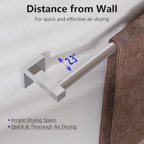 Towel Bar Towel Racks for Bathroom Wall Mounted