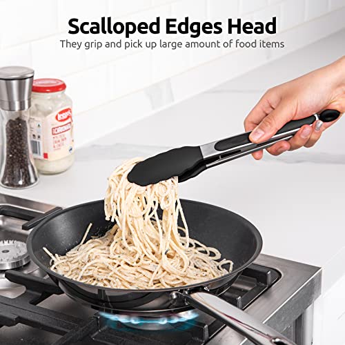 Heat Resistant Silicone Kitchen Tong