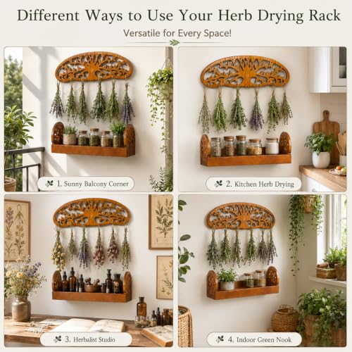 Tree of Life Herb Drying Rack