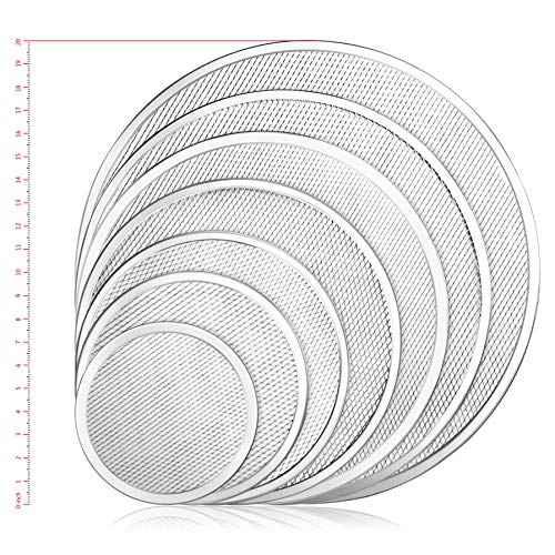 Restaurant Grade Seamless Aluminum Pizza Baking Screen