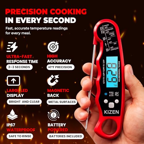 Instant Read Meat Thermometer Digital
