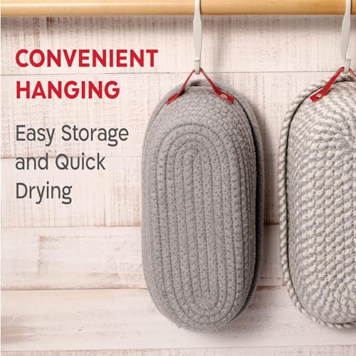 Cotton Rope Banneton Bread Proofing Basket Set (2 Count)