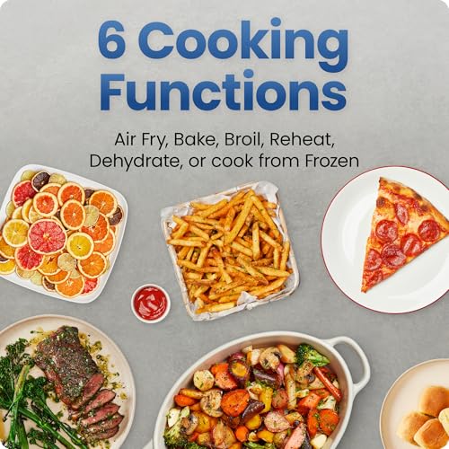 Dual Air Fryer Oven with DC Motor