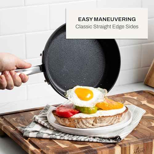 HA1 Hard Anodized Nonstick Cookware Set 13 Piece Induction Oven Broiler Safe 500F