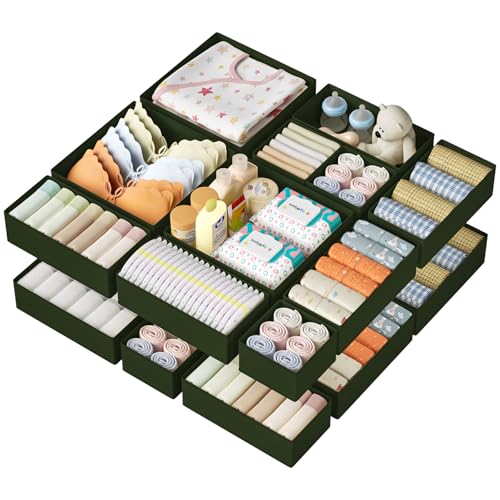 Drawer Organizer Clothes 15 Pack (15 Count)