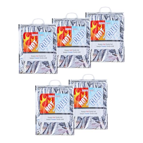 Hot and Cold Insulated Bags for Food Delivery
