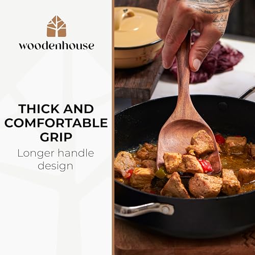 Wooden Spoons for Cooking 13 Pcs (13 Count)