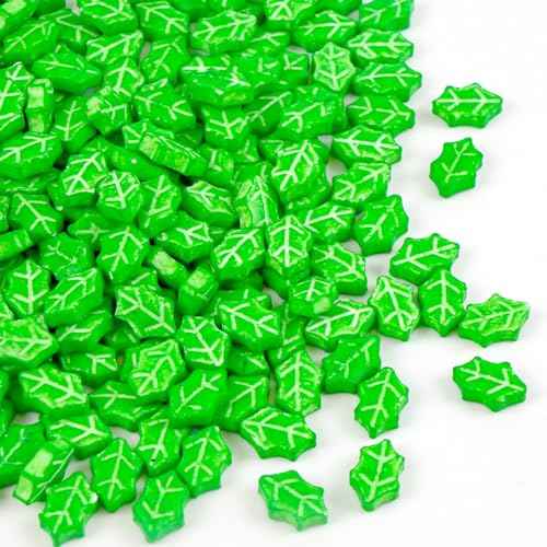 Green Leaf Sprinkles for Cake Decorating (5.29 Ounce)