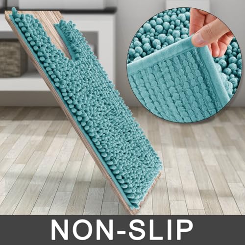 Toilet Rug U Shaped Washable 24x20 Inch