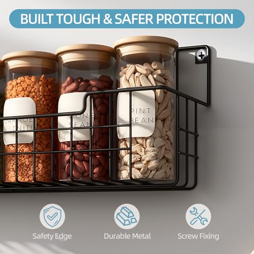 Spice Rack Wall Mount (4 Count)