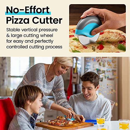 Pizza Cutter Wheel with Protective Blade Cover