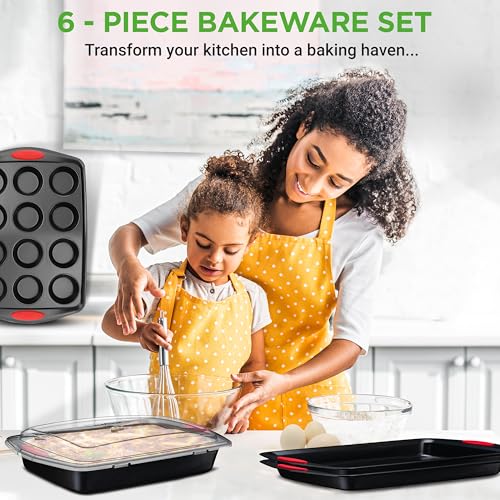 6 Piece Baking Pan Set