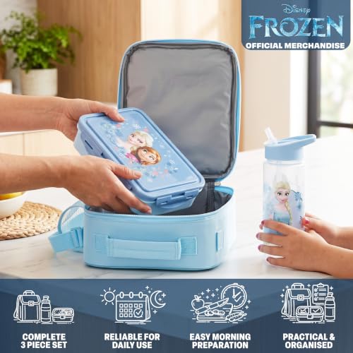 Disney Frozen Girls Lunch Box 3Pc Set (3 Count)