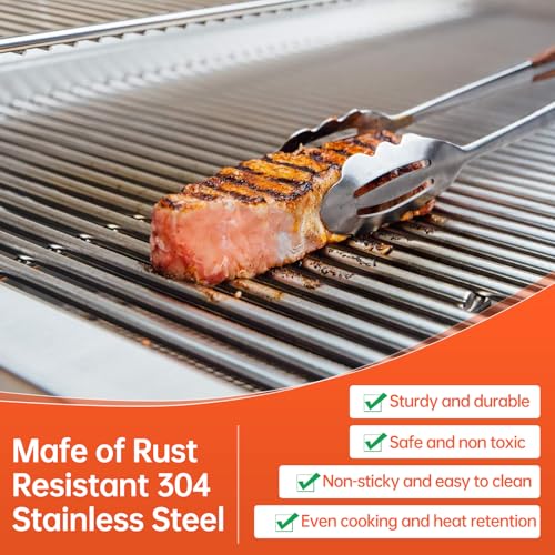 5 Pack 7mm Stainless Steel Rod Cooking Grid Grate Replacement Parts for Blaze Grill Models