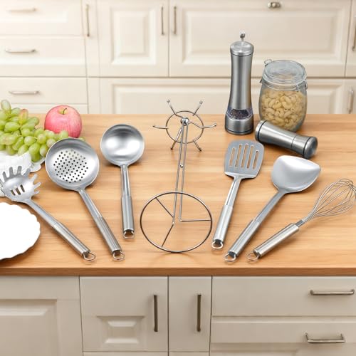 Stainless Steel Kitchen Cooking Utensils Set of 7 (7 Count)