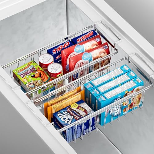 Freezer Baskets for Chest Freezer Real Capacity Expandable