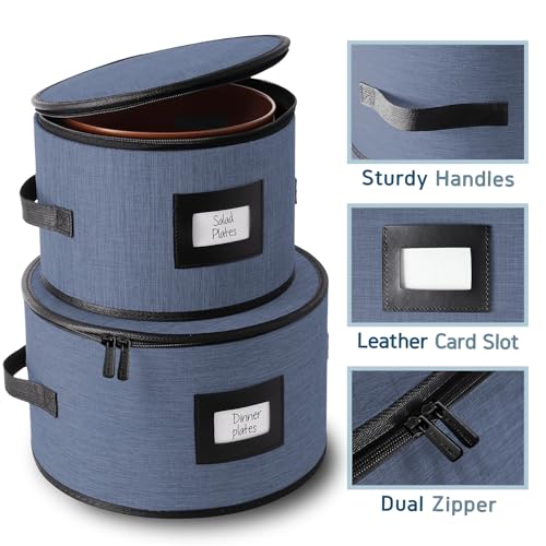 Fine China Storage Containers Hard Shell 5 Piece Set