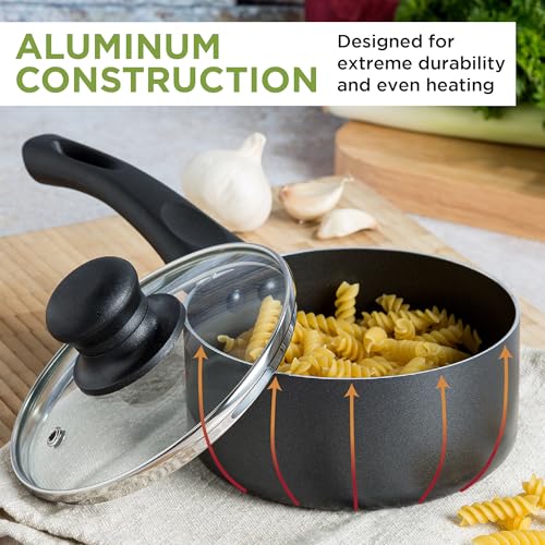 Easy Clean Ceramic Nonstick Cookware Set