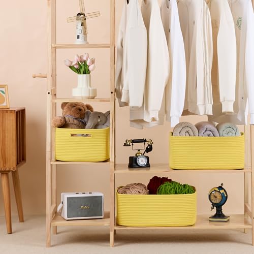 Large Storage Baskets for Shelves (2 Count)