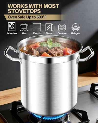Commercial Grade Large Stock Pots