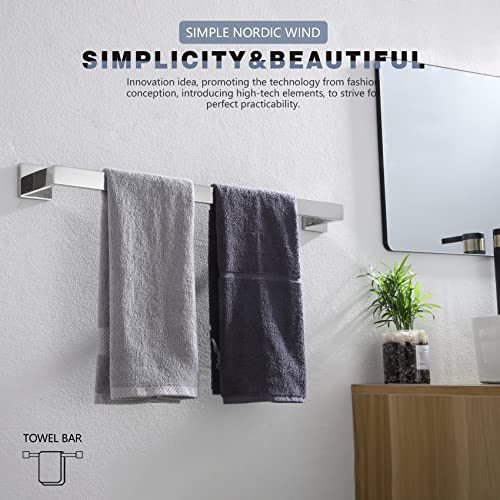 20 Inch Single Towel Bar